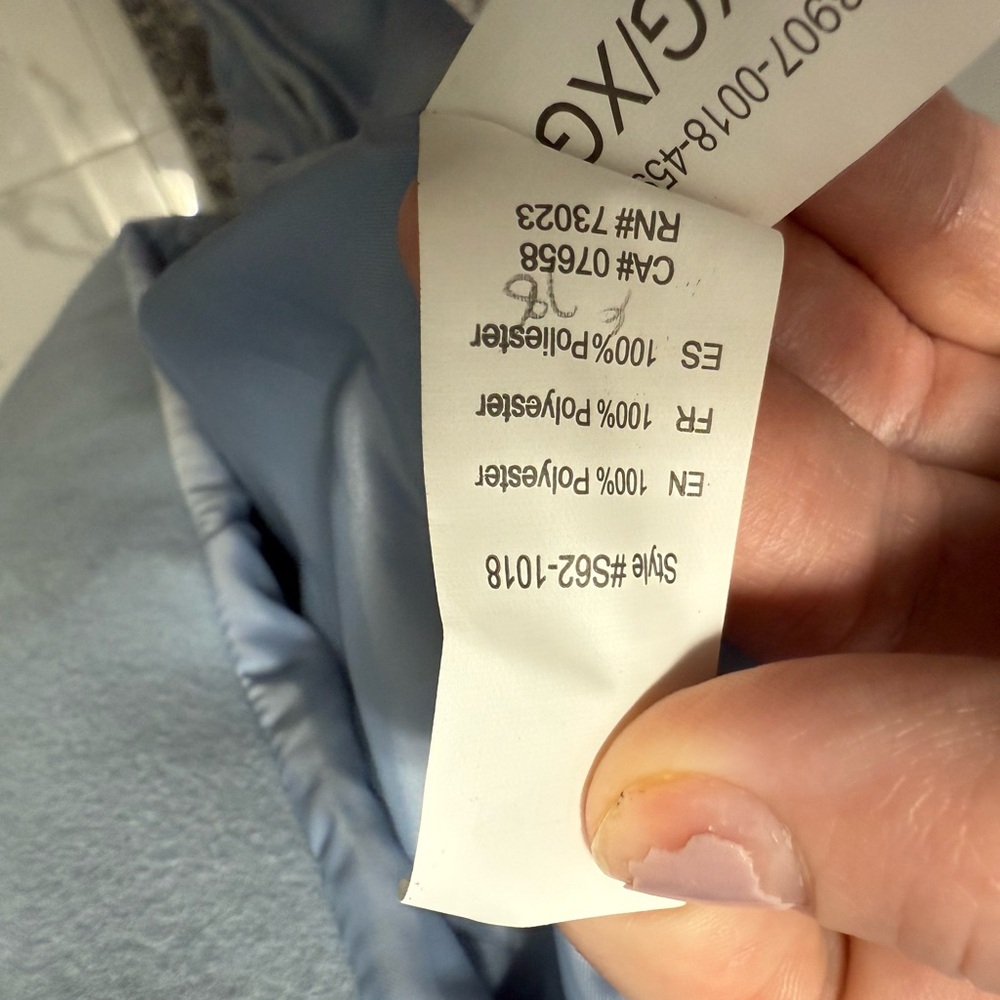 Light Blue Overcoat - Picture 4 of 6